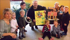 Bild in der Kita Krabbelnest nach Unterstützung der Badsanierung